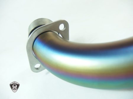 Motorcycle header pipe