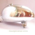 Yamaha SR - Aluminium Tank  "Old Skool Brat"
