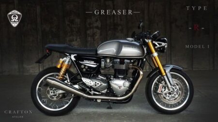 Crafton Atelier - Thruxton (R) 1200 Custom Seat - Greaser