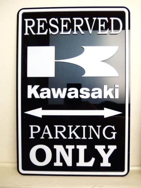 Kawasaki Only - Parking Sign