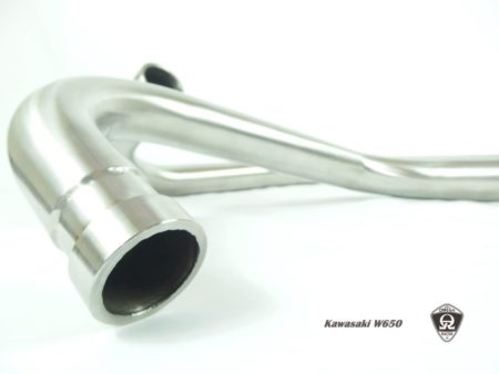 Motorcycle header pipe