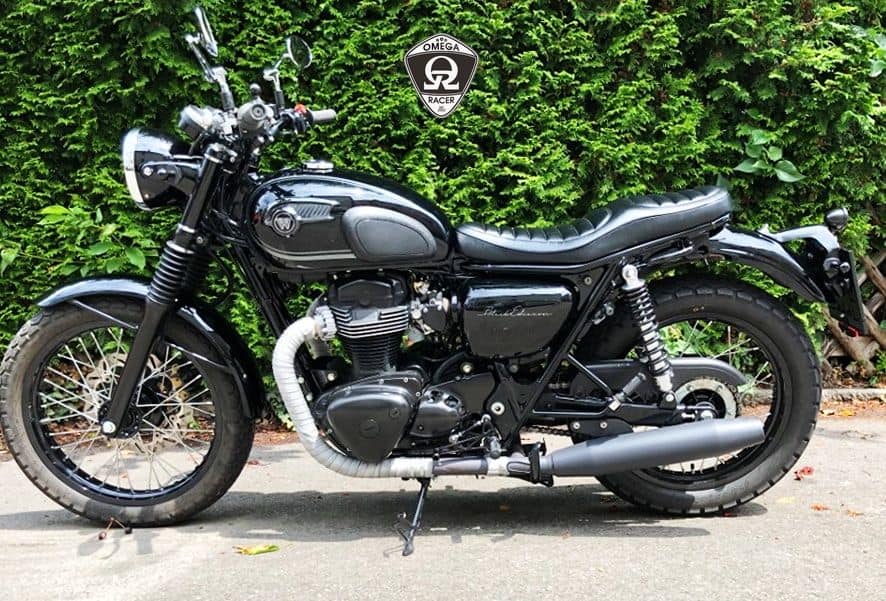 Kawasaki w800 discount custom seat