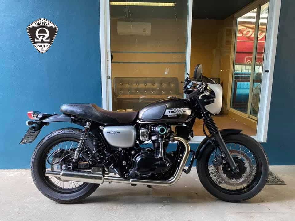 Kawasaki w800 slip on exhaust new arrivals