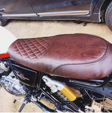 Royal Enfield - Real Leather Seat - Elite