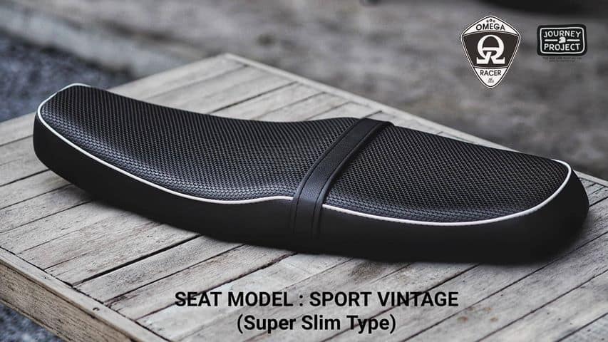 JP Vintage Sport Vintage Seat | Triumph Street Scrambler