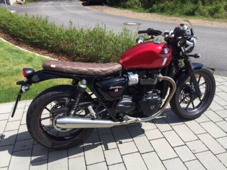 Triumph T120/newT100/ST/SC - JP Custom Seat 