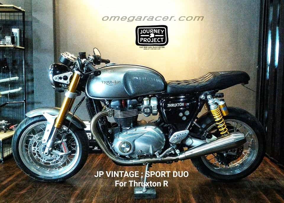Thruxton dual comfort seat hotsell