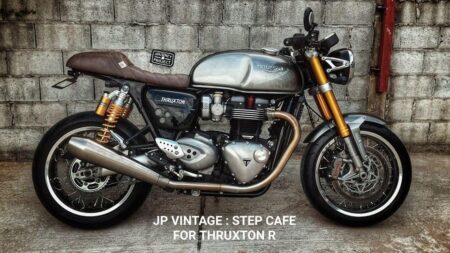 Triumph Thruxton (R) - JP Custom Seat 