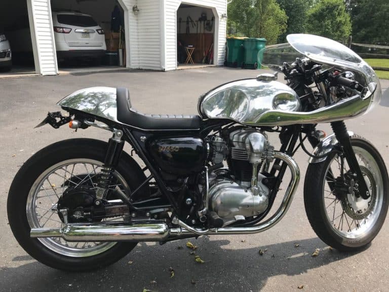 Kawasaki W650/800 Aluminium Seat Cowl | Omega Racer