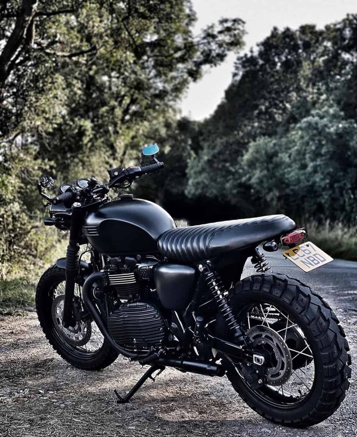 Crafton Atelier Triumph Custom Seat Rambler Omega Racer