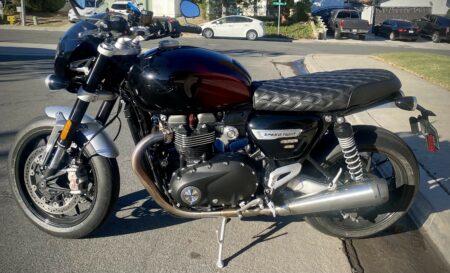 Triumph Speed Twin - Real Leather Seat - Elite