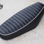 Kawasaki W650/W800 - Elite - Genuine Leather Seat "ClassicFlat"