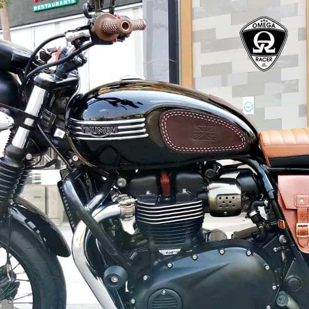 Leather Tank Pads Universal Fit Omega Racer