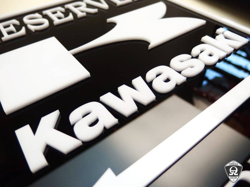 KAWASAKI Owner Parking Metal Sign Gift Birthday Present 