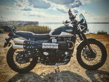 Triumph Street Scrambler - JP Custom Seat 