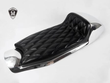 Triumph - Aluminium Cafe Seat - Squareback