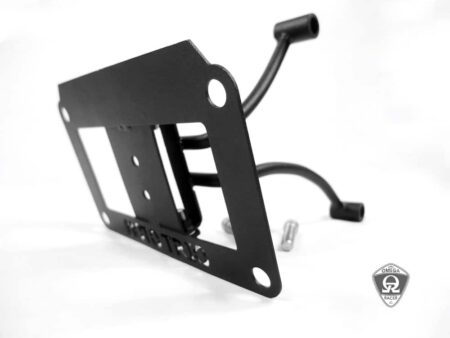 Triumph Bobber - Swingarm Side Mount License Plate Bracket