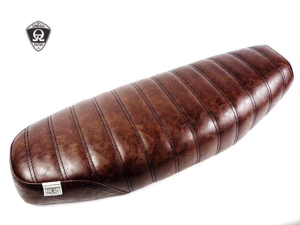 Brat Tracker Seat | Triumph Street Twin | T120 | Omega Racer Brat Tracker Seat | Triumph Street Twin | T120 | Omega Racer