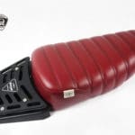 Triumph T120/newT100/ST - JP Custom Seat "Solo Rack - BadAss"